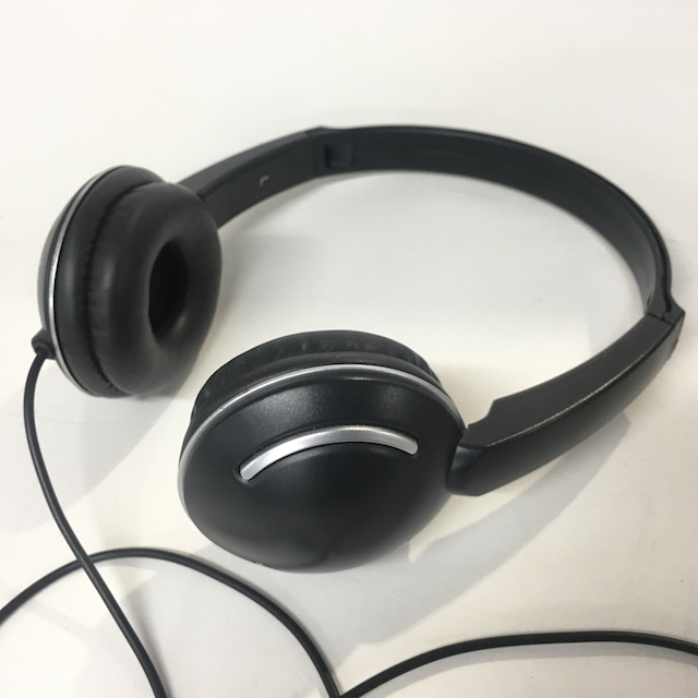 HEADPHONES, Black Contemp